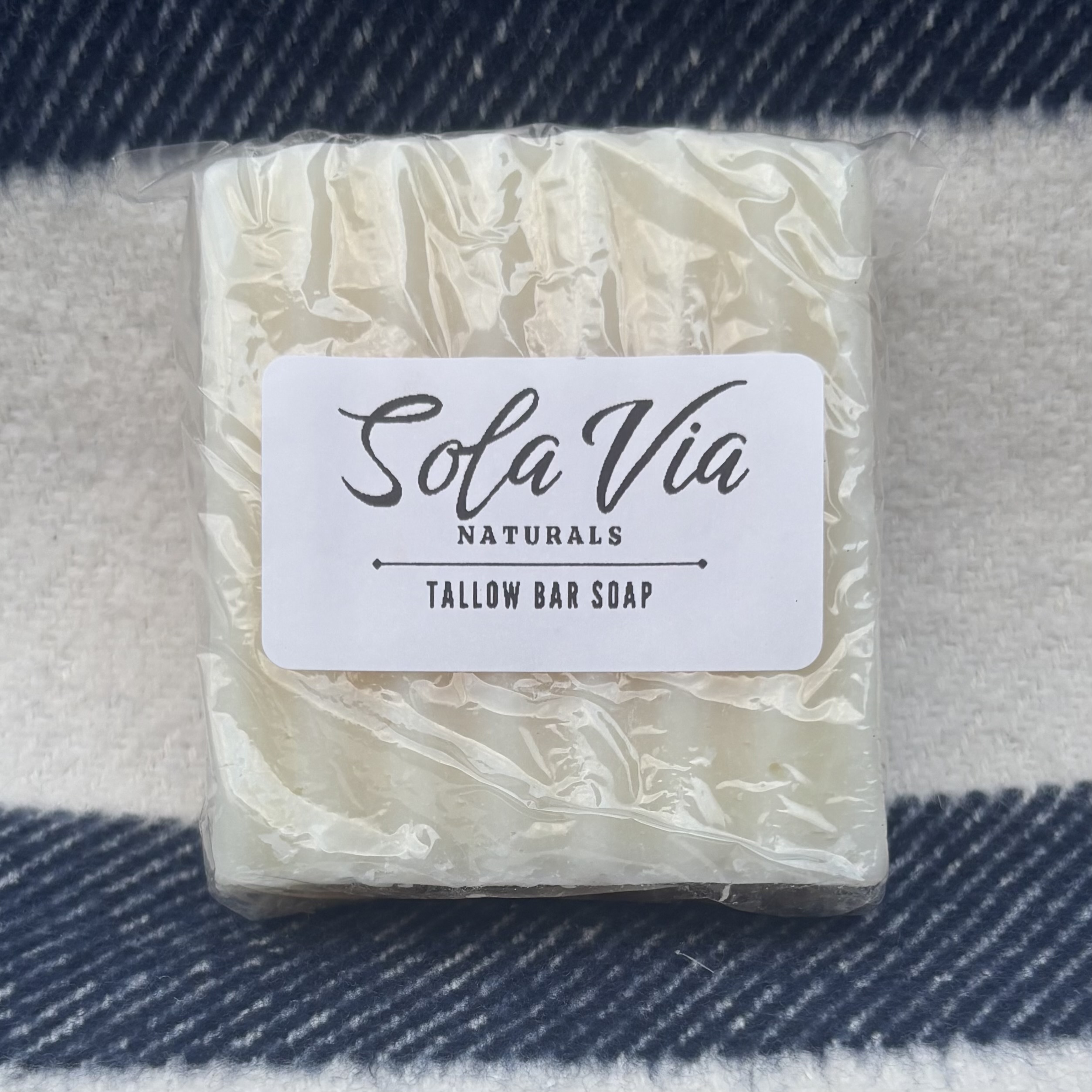 Tallow bar soap